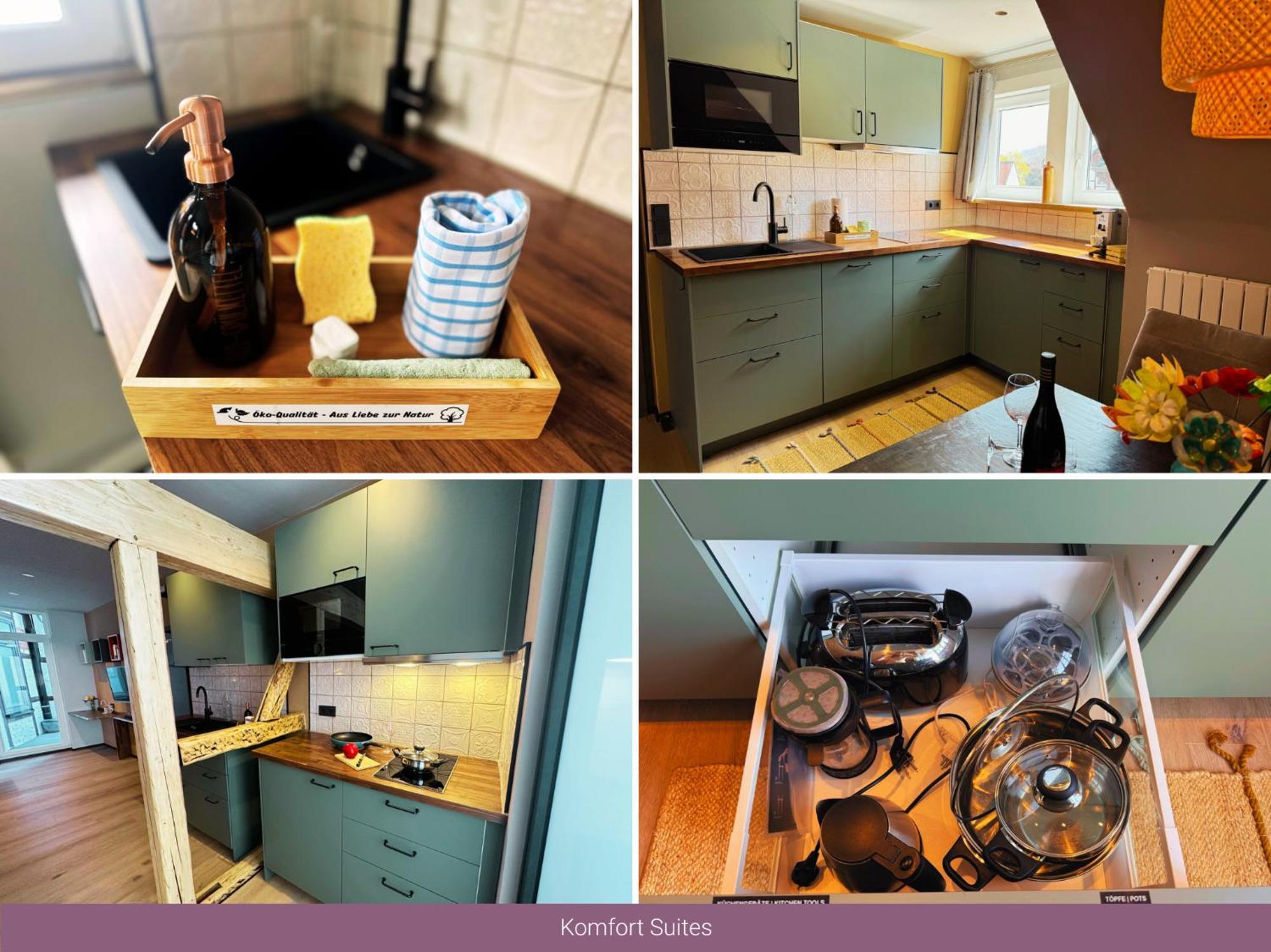 Trattoria & Apartments - Casa Da Enzo 고슬라르 객실 사진